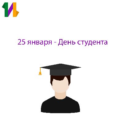 Поздравляем выпускников «Интеллекта» с Днём студента Поздравляем выпускников «Интеллекта» с Днём студента