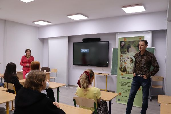 Центр «Интеллект» посетил актёр и режиссёр театра и кино Центр «Интеллект» посетил актёр и режиссёр театра и кино